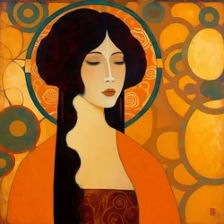 Portrait abstrait d