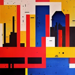 Formes géométriques, couleurs natives