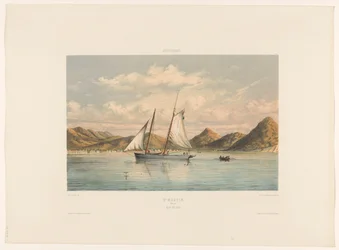 Saint-Martin, baie et ville
