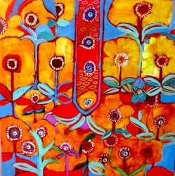 Shirt piece India, 2014 (mixed media)