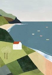 La maison sur la falaise