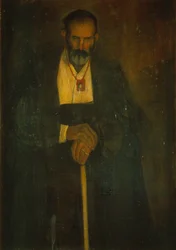 Le vieil homme avec le scapulaire