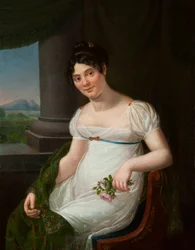Portrait en buste de La Duchesnois