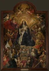 Église paroissiale (Sint-Walburgakerk). Peinture. Nicolas De Liemaeckere.