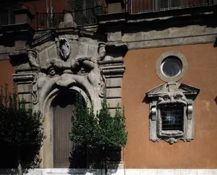 Vue du palais Zuccari