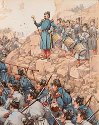 Le tambour-major sous Napoléon III