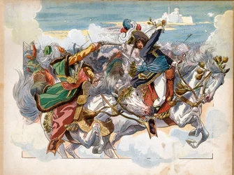 Joachim Murat (1767-1815) pendant la bataille d
