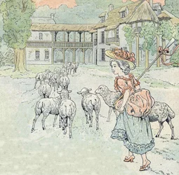 Chanson : Il pleut, Il pleut bergère