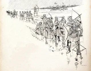 La pluie met hors de combat les archers de l